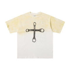 SATOSHI T Shirts High-quality pure cotton trendy unisex heavyweight loose fit fashionable and versatile