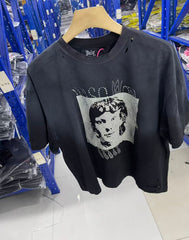 Paly Hollywood T Shirts Heavyweight high-quality pure cotton streetwear