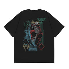 Casablanca T SHIRTS High-quality pure cotton streetwear