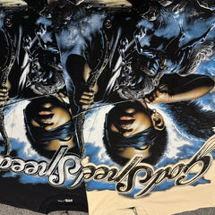 Godspeed T Shirts 100% pure cotton 260g fabric Streetwear fashion Rhinestone