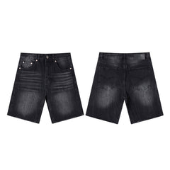 Gallery Dept Denim Shorts Basic-wash denim shorts with side paneling—a versatile, casual, street-style staple.