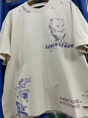 Paly Hollywood T Shirts Heavyweight high-quality pure cotton streetwear