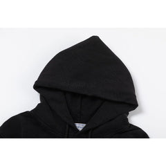 Off White hoodie Color Portrait Oil Painting Wash Hood