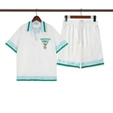 Casablanca Beach Shirt & Shorts Set Casual Summer Vacation/Travel Wear (Sold Separately)