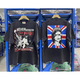 VTG T Shirts Men Creative Pure Cotton High-Street Fashion