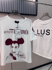 ERD T Shirts High-quality 260gsm fabric – trendy streetwear Mickey Mouse portrait
