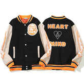 American-style baseball jacket BBC Billionaire Boys Club Astronaut Wool-Blend Embroidered Jacket (HEARTMIND)