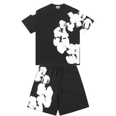 Denim Tears T shirt & Shorts 2 Piece Set