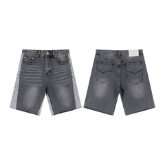 Gallery Dept Denim Shorts Basic-wash denim shorts with side paneling—a versatile, casual, street-style staple.