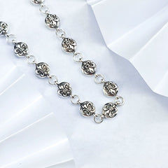 Chrome Hearts Necklace Cross Anchor Necklace Men's and Women's Coarse Cross Necklace