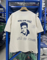 Paly Hollywood T Shirts Heavyweight high-quality pure cotton streetwear