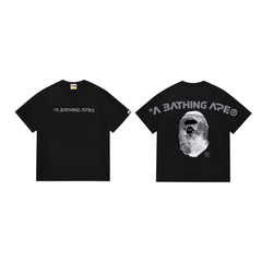 Bathing Shark print T Shirts High-quality pure cotton