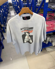 Paly Hollywood T Shirts Heavyweight high-quality pure cotton streetwear