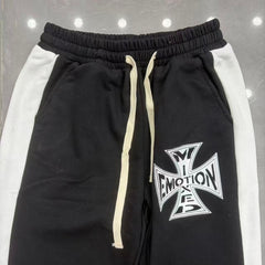 MIXED EMOTION sweatpants High-quality streetwear made from pure cotton