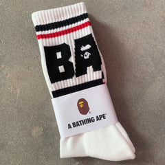 Bathing Shark print Socks ape head socks men and women medium tube towel bottom outdoor actual combat elite training sports basketball socks