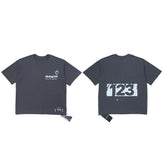 RRR123 T-shirt Boxy cropped oversized streetwear fit