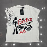 MIXED EMOTION T SHIRTS Tank top High-quality streetwear made from 260g pure cotton
