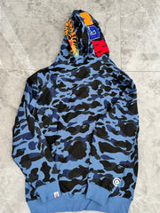 Bathing hoodie Shark print Clearance sale at rock-bottom price 3XL, Chest 120cm, Length 71cm