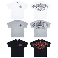 CORTEIZ T-shirt Vintage Graphic T-Shirt Y2K Streetwear Dagger Print Oversized Cotton Heavyweight Tee Hip Hop Casual Short Sleeve
