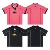 CORTEIZ T-shirt Blokecore Piping Trim Polo Rugby Shirt