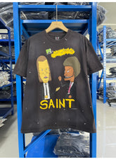 Saint Michael T Shirts High-quality, trendy pure cotton clothing