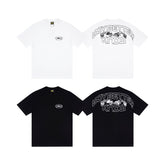 CORTEIZ T-shirt Y2K Heavyweight 3D Letter Printed Oversized Streetwear T-Shirt