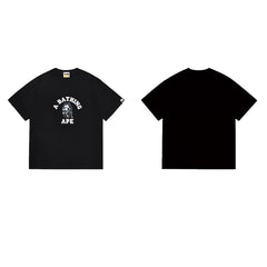Bathing Shark print T Shirts High-quality 100% cotton streetwear
