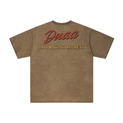 DUAA T Shirts High-quality pure cotton trendy unisex heavyweight