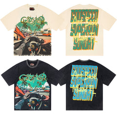 Godspeed T Shirts High-quality trendy pure cotton spring and autumn