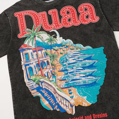 DUAA T Shirts High-quality pure cotton trendy unisex heavyweight