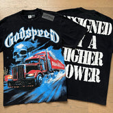 Godspeed T Shirts 100% pure cotton 260g fabric Streetwear fashion