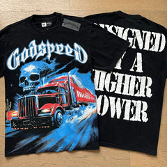 Godspeed T Shirts 100% pure cotton 260g fabric Streetwear fashion