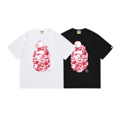 Bathing Shark print T Shirts