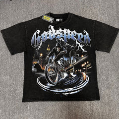 Godspeed T Shirts 100% pure cotton 260g fabric Streetwear fashion