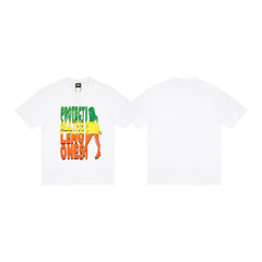 CORTEIZ T-shirt Y2K Heavyweight Leng Ones Printed Oversized Streetwear T-Shirt