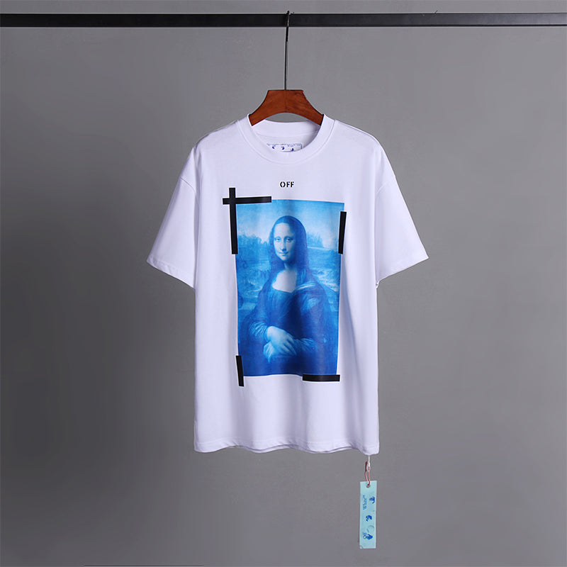 Off White T Shirts Mona Lisa