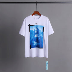 Off White T Shirts Mona Lisa