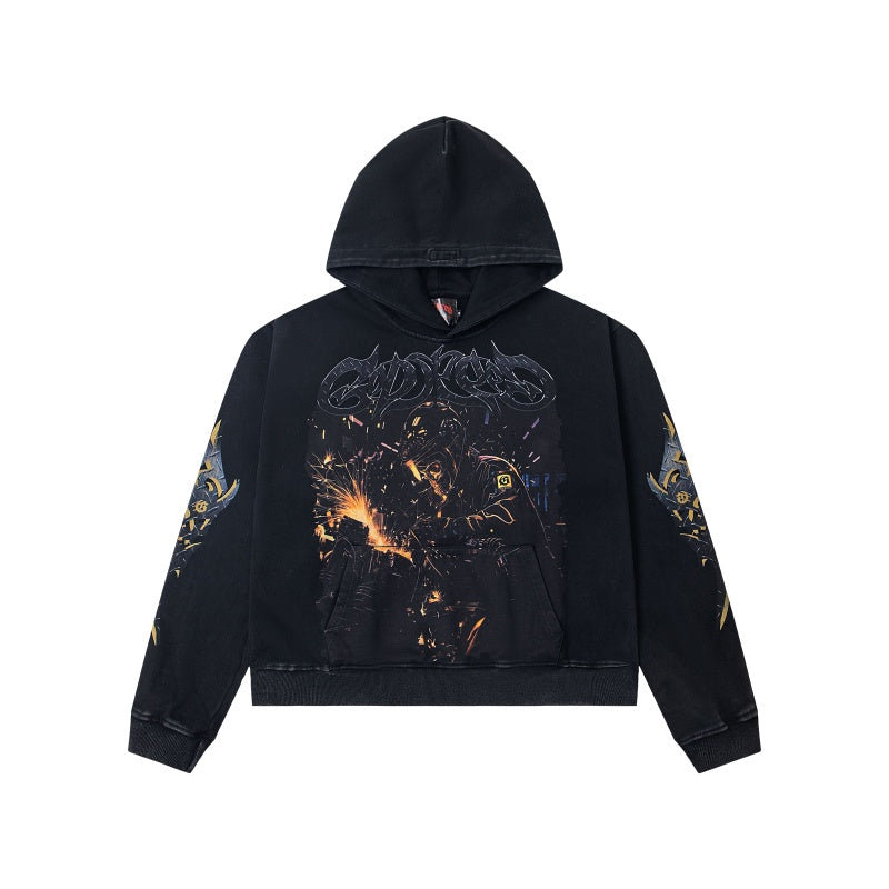 Godspeed Hoodie High-quality trendy pure cotton jacket for spring and autumn