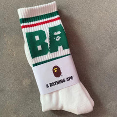 Bathing Shark print Socks ape head socks men and women medium tube towel bottom outdoor actual combat elite training sports basketball socks