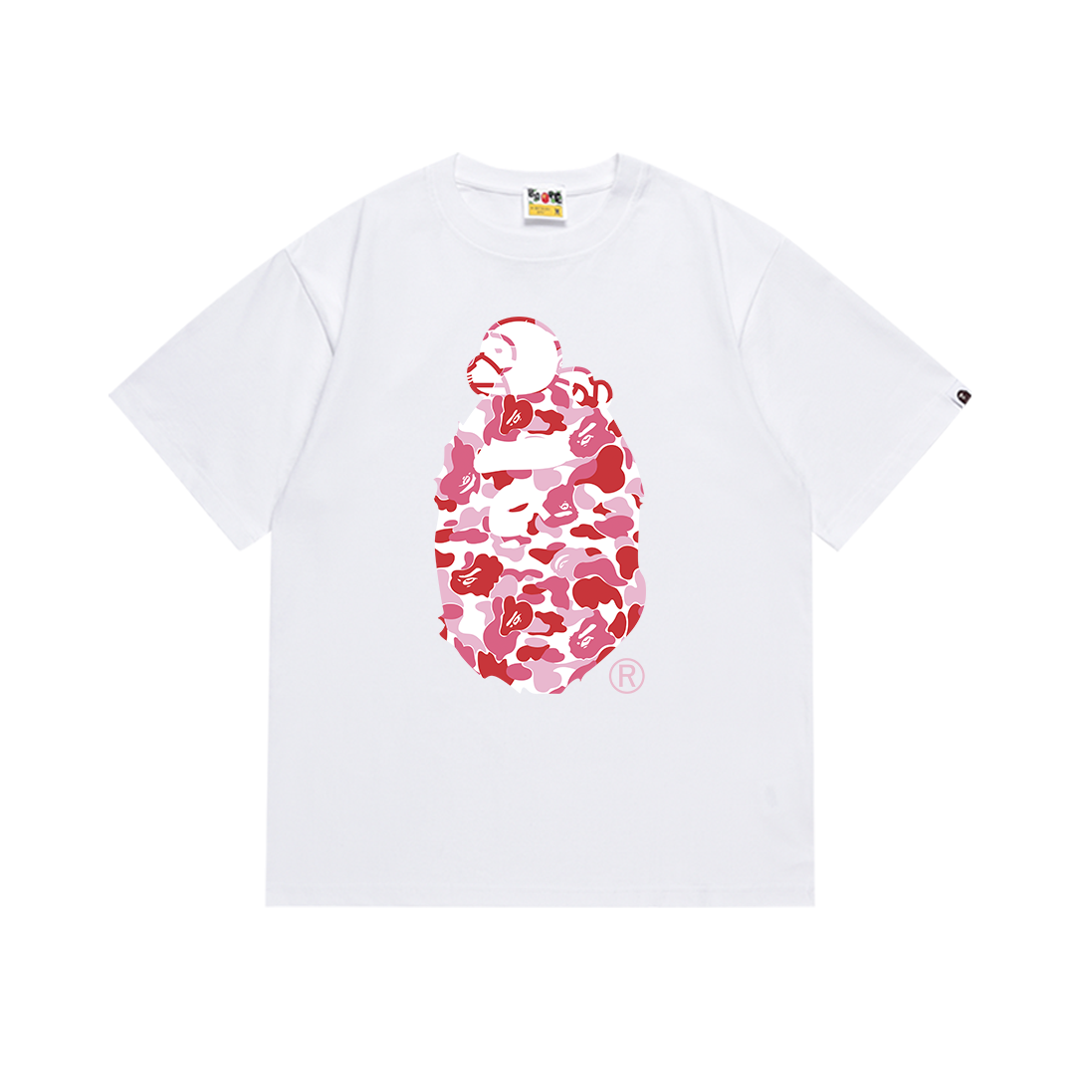 Bathing Shark print T Shirts