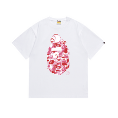 Bathing Shark print T Shirts