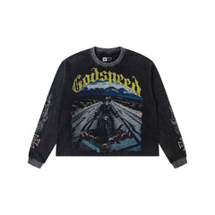 Godspeed Long sleeved shirts High-quality trendy pure cotton jacket for spring and autumn