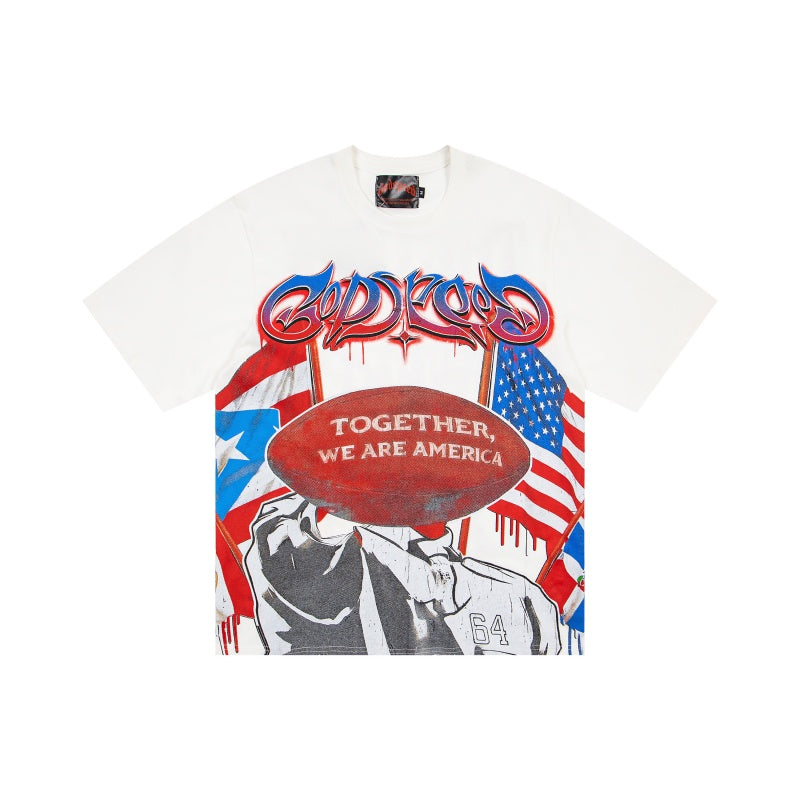 Godspeed T Shirts High-quality trendy pure cotton spring and autumn