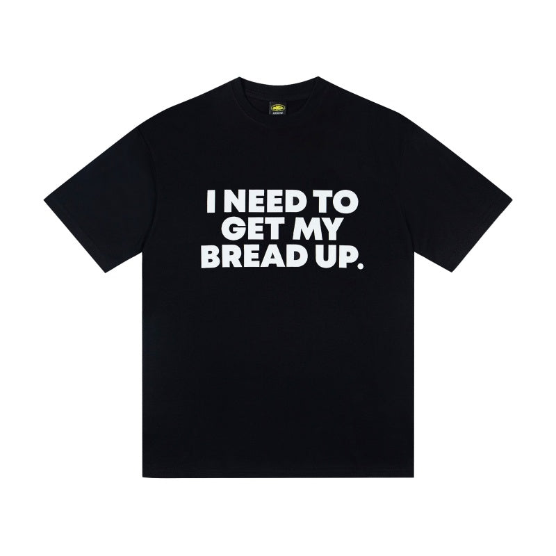 CORTEIZ T-shirt Y2K Bold Typography Hustle Statement Printed Oversized Tee