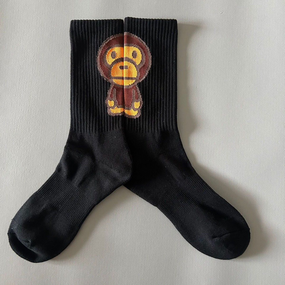 Bathing Shark print Socks ape head socks men and women medium tube towel bottom outdoor actual combat elite training sports basketball socks