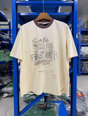 Paly Hollywood T Shirts Heavyweight high-quality pure cotton streetwear