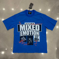 MIXED EMOTION T SHIRTS High-quality streetwear made from 260g pure cotton