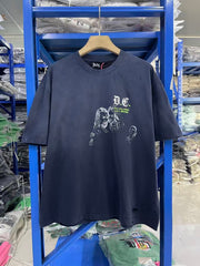 Paly Hollywood T Shirts Heavyweight high-quality pure cotton streetwear