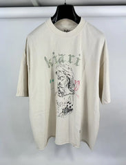 Paly Hollywood T Shirts Heavyweight high-quality pure cotton streetwear