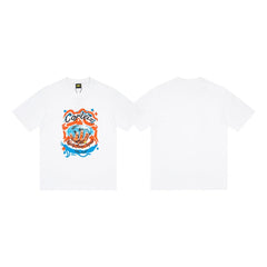CORTEIZ T-shirt Y2K Heavyweight Cartoon Beverage Print Oversized Streetwear T-Shirt